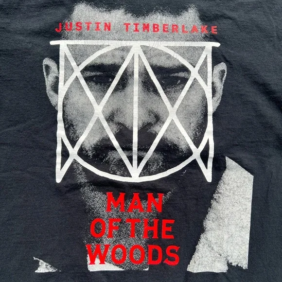 Black Graphic Tee - Justin Timberlake - Man of the Woods - Picture 2 of 10